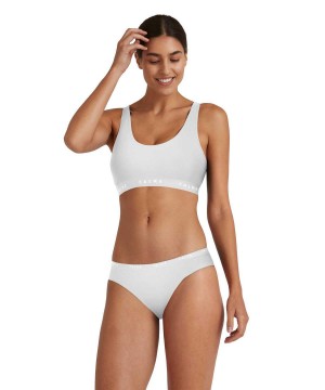 Bras & Tops Falke 2-Pack Bustier Daily Comfort Damskie Białe | RYVTKI-127