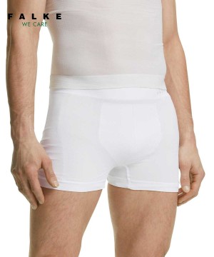 Functional Underwear Falke Boxer Ultralight Cool Męskie Białe | HBLWIE-561
