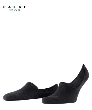No Show Socks Falke Step High Cut Invisibles Męskie Czarne | JTFZNC-314
