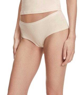 Panties & Slips Falke Hipster Daily Climate Control Damskie Beżowe | XTYUJP-365