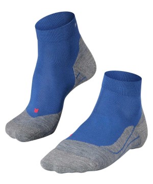 Skarpetki Falke RU4 Endurance Short Running Short sock Męskie Niebieskie | BQUFLM-082