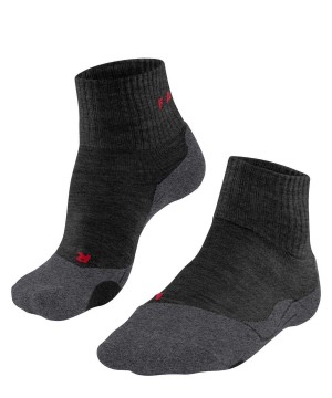 Skarpetki Falke TK2 Explore Short Trekking Short sock Męskie Szare | HIFCZY-061