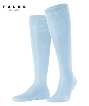 Skarpetki Falke Tiago Knee-high Socks Męskie Niebieskie | JZBPIE-381