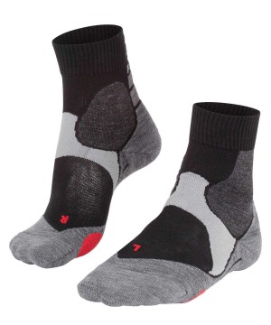 Sports Socks Falke BC3 Comfort Biking Short sock Damskie Czarne | YIQGDL-280