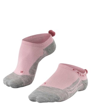 Sports Socks Falke GO2 Pompom Golf Invisibles Damskie Różowe | ZTHKVX-641