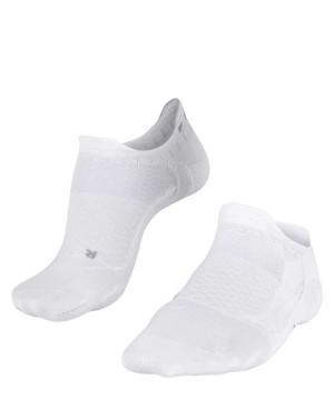Sports Socks Falke GO5 Invisible Golf Invisibles Damskie Białe | HLWANK-852