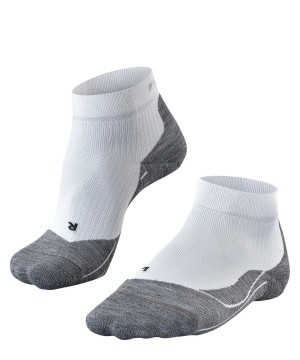 Sports Socks Falke TE4 Short Tennis Short sock Damskie Białe | GHBRSC-916