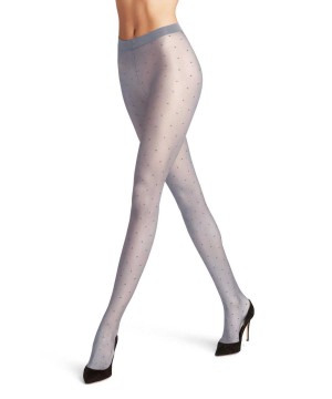 Tights Falke Dot 15 DEN Tights Damskie Szare | XWHBLS-460