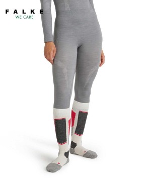 Tights Falke Tights Wool-Tech Damskie Szare | JYXNMF-879